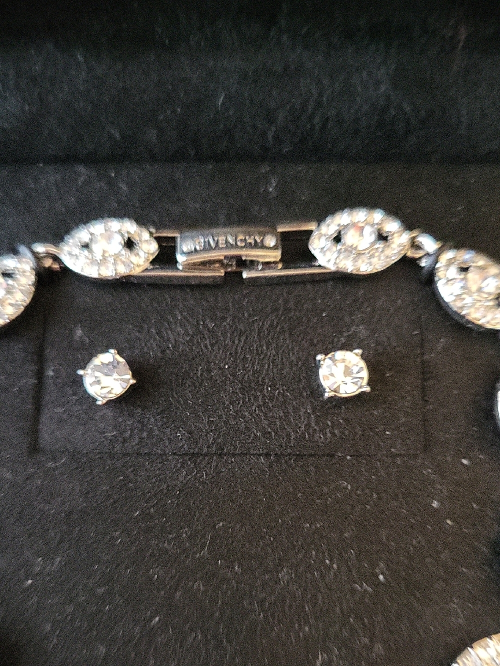 Givenchy Sparkle Bracelet And Stud Earrings - Picture 2 of 5